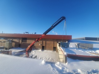 LSM Rooftop Unit Install, Grande Prairie